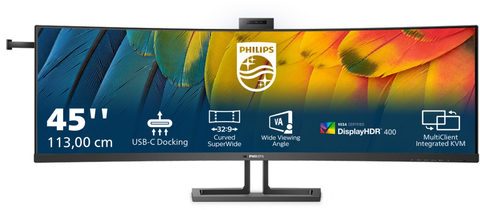 Philips 45B1U6900CH 44.5 Zoll DQHD Curved VA LED 32:9 75 Hz Monitor