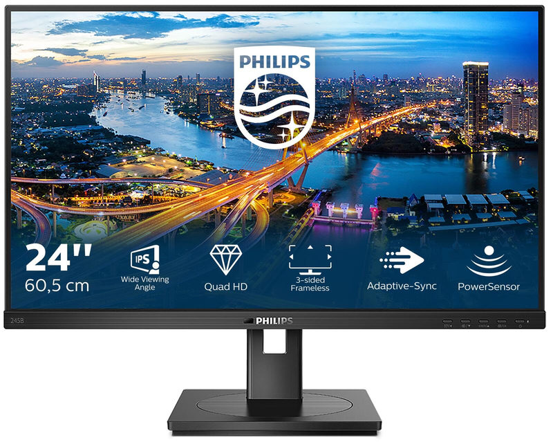 Philips B-Line 245B1 23.8 Zoll WQHD IPS LED 16:9 75 Hz Monitor, Bild 4