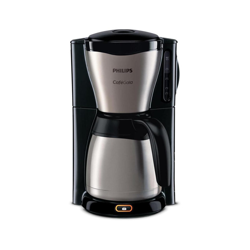 PHILIPS Café Gaia HD7548/20 Filterkaffeemaschine metall/schwarz, Bild 3