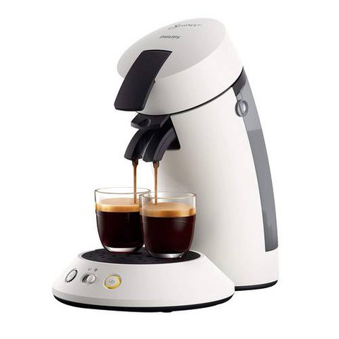 Philips CSA210/10 SENSEO Original Plus Kaffeepadmaschine, weiß