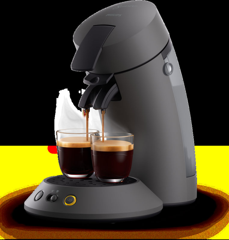 Philips CSA210/50 SENSEO Original Plus Kaffeepadmaschine, grau, Bild 3
