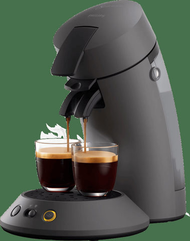 Philips CSA210/50 SENSEO Original Plus Kaffeepadmaschine, grau