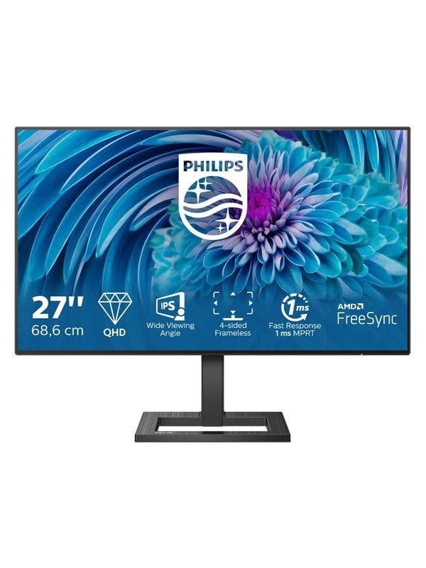 Philips E-Line 275E2FAE 27 Zoll WQHD IPS LED 16:9 75 Hz Office Monitor, Bild 3