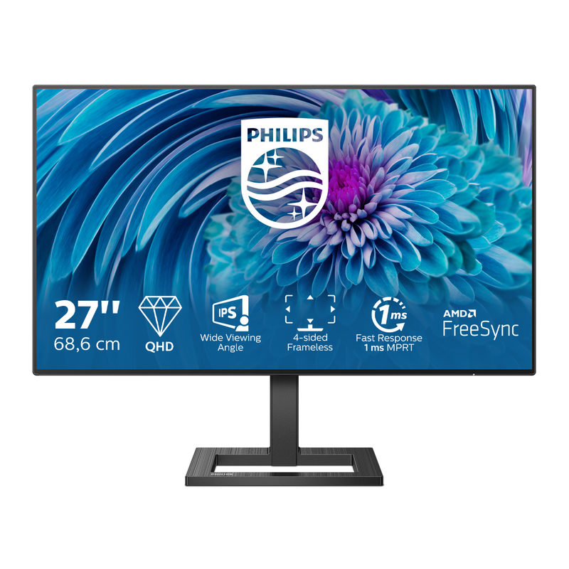 Philips E-Line 275E2FAE 27 Zoll WQHD IPS LED 16:9 75 Hz Office Monitor, Bild 4