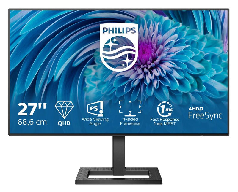 Philips E-Line 275E2FAE 27 Zoll WQHD IPS LED 16:9 75 Hz Office Monitor, Bild 5