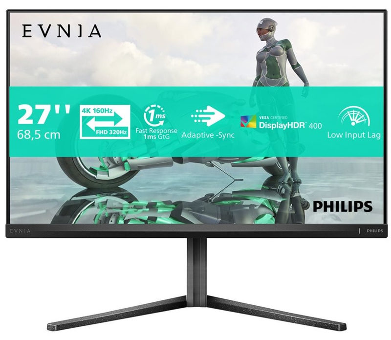 Philips Evnia 27M2N3800A 27 Zoll 4K (UHD) DualMode Fast IPS LED 16:9 160 Hz Gaming Monitor, Bild 3