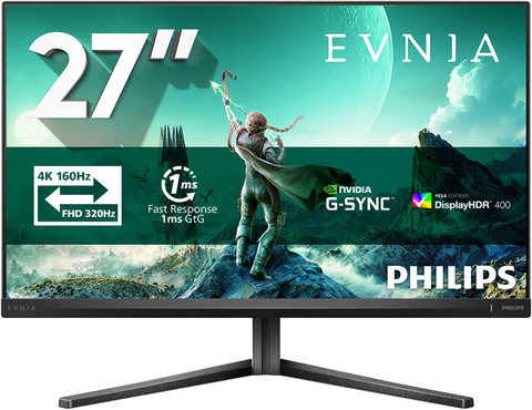 Philips Evnia 27M2N3800A 27 Zoll 4K (UHD) DualMode Fast IPS LED 16:9 160 Hz Gaming Monitor