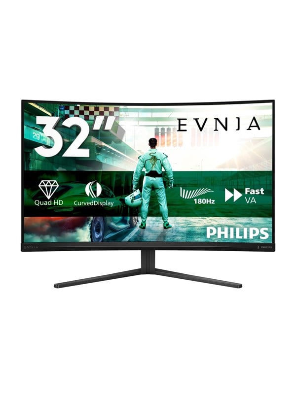 Philips Evnia 32M2C3500L 31.5 Zoll WQHD Curved Fast VA LED 16:9 180 Hz Gaming Monitor, Bild 3