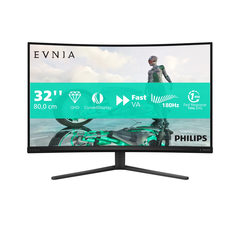 Philips Evnia 32M2C3500L 31.5 Zoll WQHD Curved Fast VA LED 16:9 180 Hz Gaming Monitor