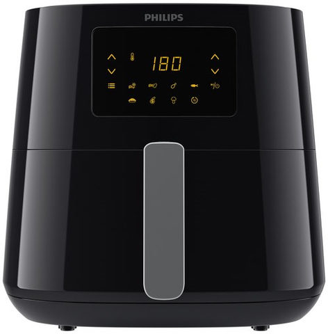 HD9270/70 Airfryer XL Essential Heißluft-Fritteuse schwarz/silber