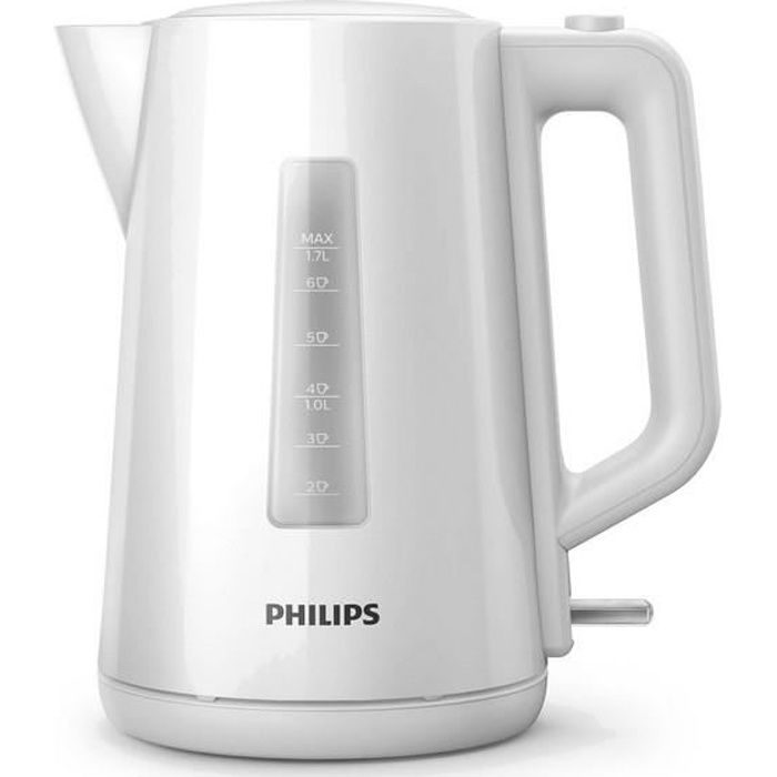 Philips HD9318/00 Wasserkocher Serie 3000, 1,7 l, LED-Anzeige, Federdeckel, weiß, Bild 2