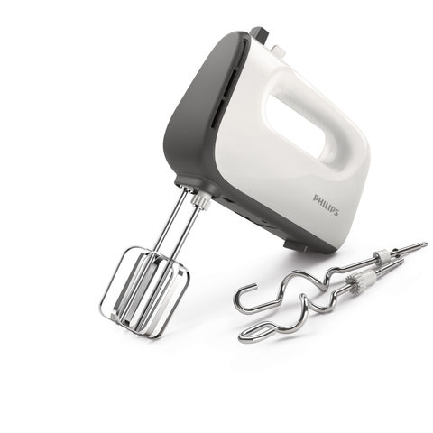 Philips Home HR3740/00 Handmixer 450W Weiß-Grau