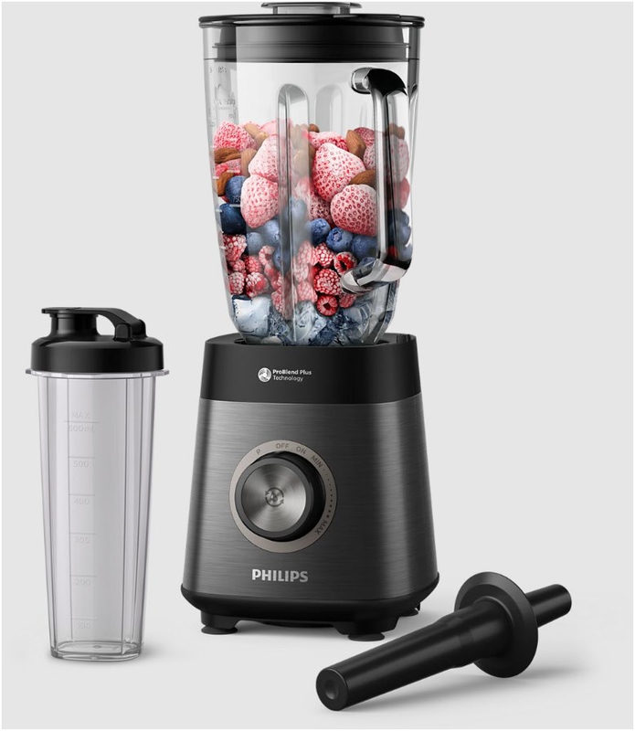 Philips HR3041/00 Standmixer 1.200W 2l-Glas variable Geschwindigkeit schwarz, Bild 3