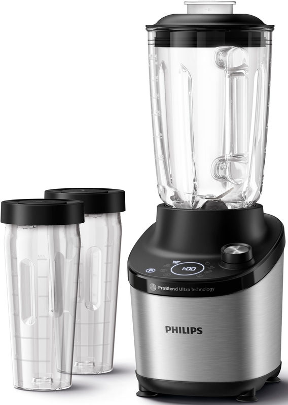 Philips HR3760/00 Standmixer 1.500W 2l-Glas 12 Stufen silber/schwarz, Bild 5