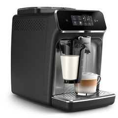 Philips Kaffeevollautomat EP2339/40 2300 Series, 4 Kaffeespezialitäten mit LatteGo-Milchsystem