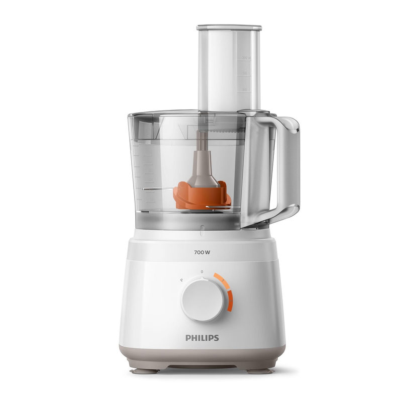 Philips Kompaktküchenmaschine - 700W, 16 Funktionen, 2.1L Krug, Edelstahlmesser de (HR7310/00), Bild 4
