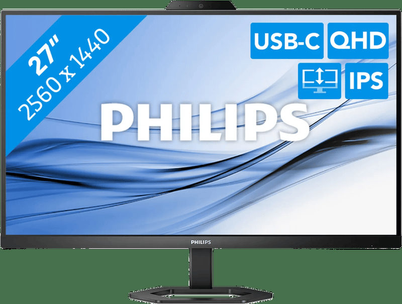 Philips Monitore 27E1N5600HE/00 LED-Monitor EEK F (A - G) 68.6cm (27 Zoll) 2560 x 1440 Pixel 16:9 4