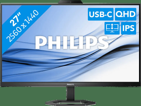 Philips Monitore 27E1N5600HE/00 LED-Monitor EEK F (A - G) 68.6cm (27 Zoll) 2560 x 1440 Pixel 16:9 4