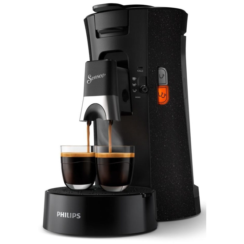 Philips Senseo Kaffeepadmaschine Select CSA240/20, mit drei Kaffee-Einstellungen Memo-Funktion, Bild 2