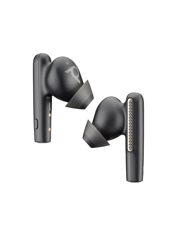 Poly Earbuds Voyager Free 60+ UC, Bluetooth, Noise Cancelling, schwarz, Standard-Etui, Bild 3