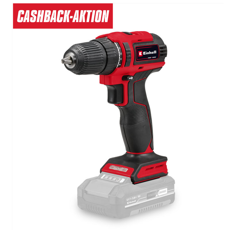 Einhell Power X-Change TE-CD 18/40 Li BL - Solo Akku-Bohrschrauber 18V Li-Ion ohne Ladegerät, ohne Akku, Bild 5