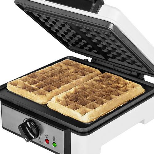 Princess 01.132397.01.001 Waffeleisen mit manueller Temperatureinstellung Weiß, Bild 3