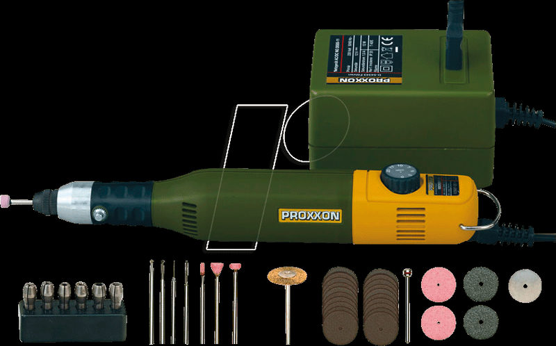 PROXXON 28515 - Bohr- und Fräsgerät, Set, MICROMOT, 60/E, 40 W