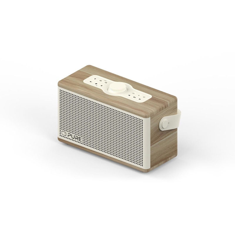 Pure Classic Aura tragbarer Bluetooth-Lautsprecher; Hintergrundlicht; braun/walnuss, Bild 6