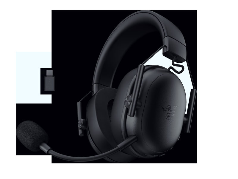 Razer BlackShark V3 X HyperSpeed PC - Schwarz, Bild 3