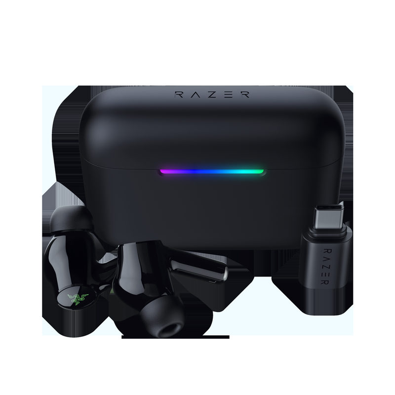 RAZER Hammerhead V3 HyperSpeed In-Ear Gaming Headset kabellos (Bluetooth / Funk) Schwarz, Bild 2