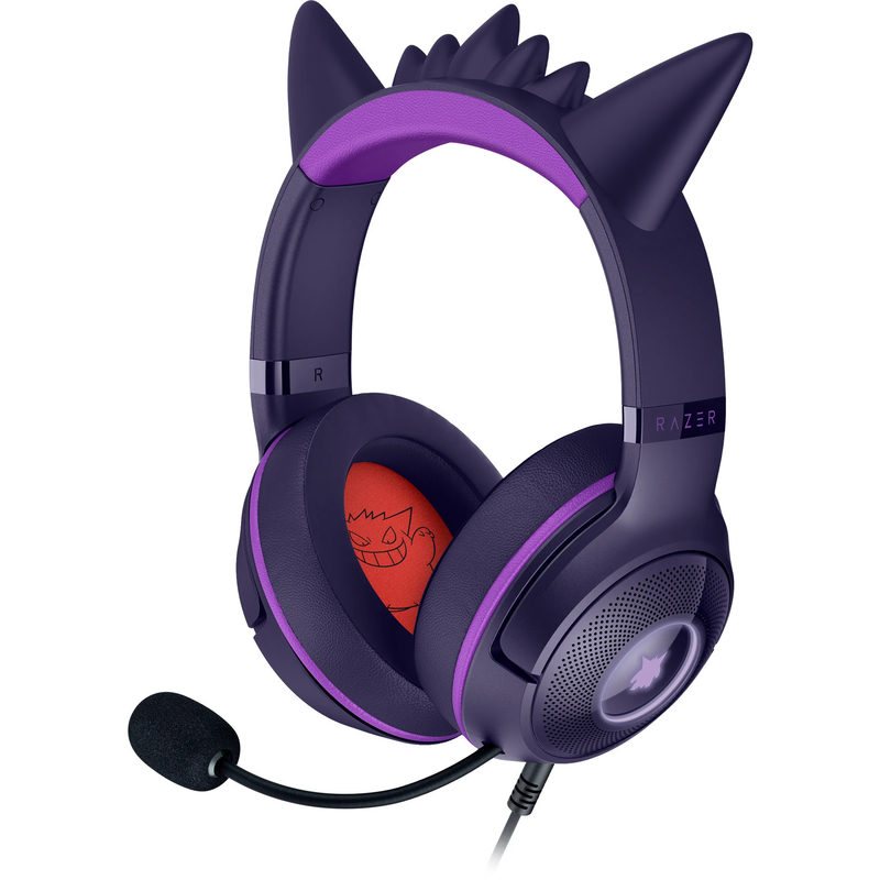 Razer Kraken Kitty V2 Pokémon Gengar Edition Gaming Headset kabelgebunden Lila, Bild 4