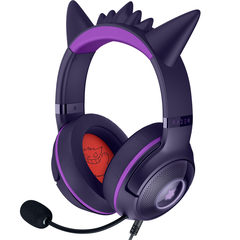 Razer Kraken Kitty V2 Pokémon Gengar Edition Gaming Headset kabelgebunden Lila
