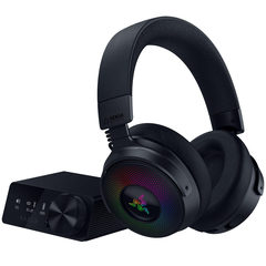 Razer Kraken V4 Pro - Kabelloses Gaming-Headset inkl. OLED-Control-Hub, powered by Razer Chroma RGB