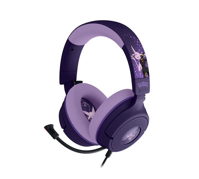 Razer Kraken V4 X Kabelgebundenes Gaming-Headset - Pokémon Espeon / Umbreon Edition, Bild 2