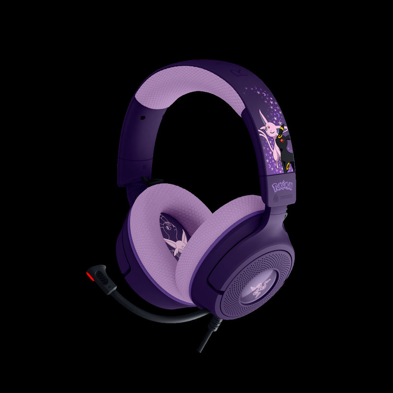 Razer Kraken V4 X Kabelgebundenes Gaming-Headset - Pokémon Espeon / Umbreon Edition, Bild 3