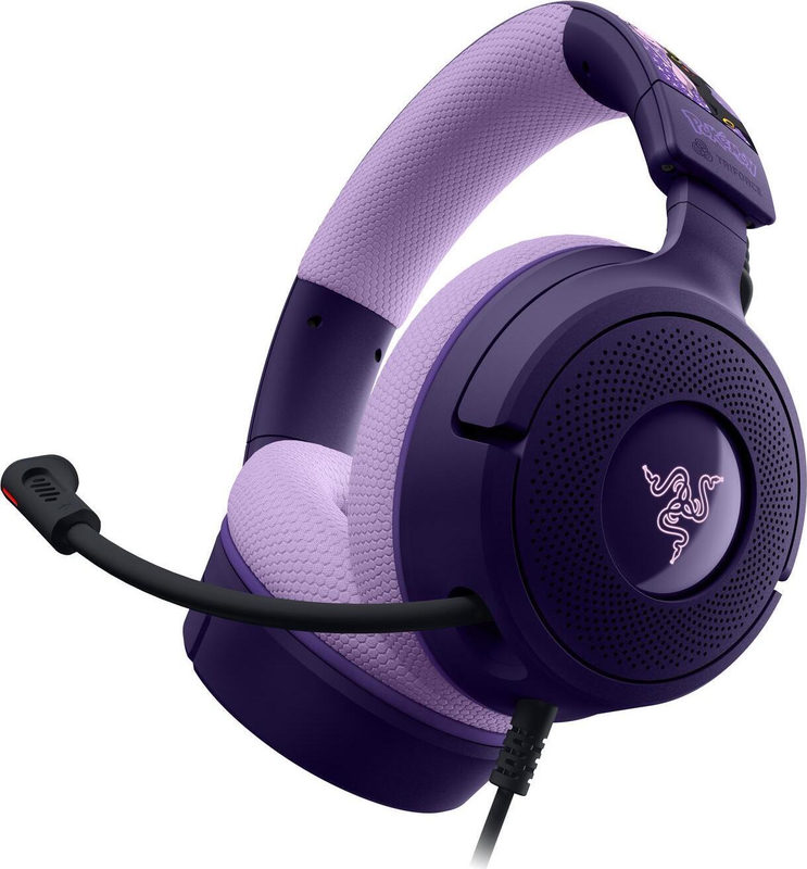 Razer Kraken V4 X Kabelgebundenes Gaming-Headset - Pokémon Espeon / Umbreon Edition, Bild 4