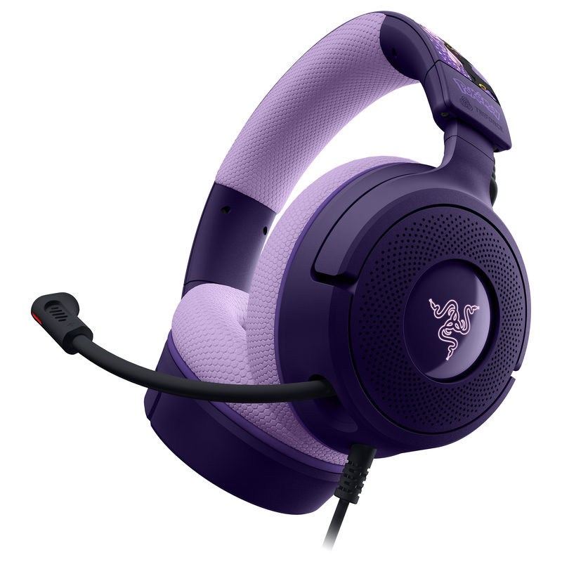 Razer Kraken V4 X Kabelgebundenes Gaming-Headset - Pokémon Espeon / Umbreon Edition, Bild 5