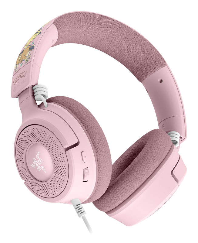 Razer Kraken V4 X Kabelgebundenes Gaming-Headset - Pokémon Pikachu / Eevee Edition, Bild 2