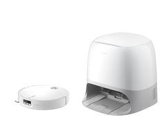 Roborock Qrevo Curv 2 proX Saug-/Wischroboter mit FlexiArm Wischsystem Absaugstation weiß