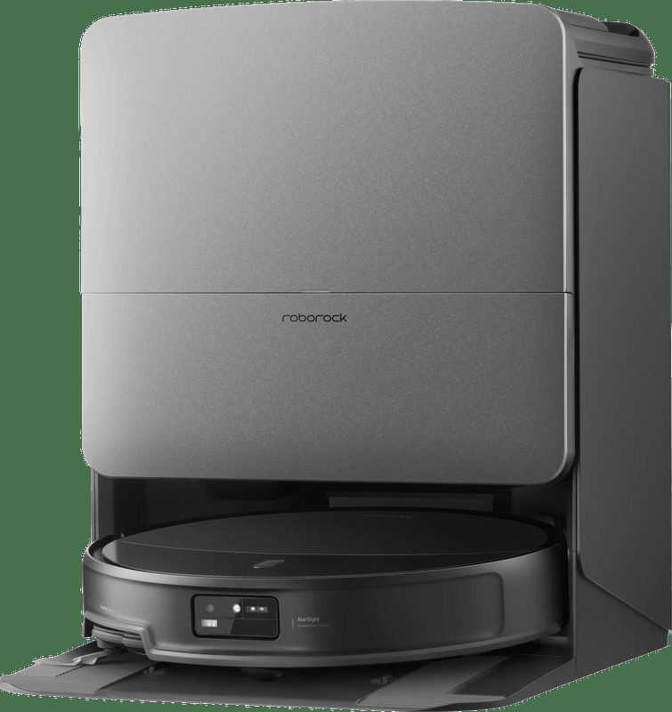 Roborock Saros 20X Schwarz Wischroboter mit RockDock Absaug- /Reinigungsstation