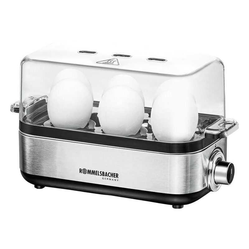 Rommelsbacher ER 600 Eierkocher 1-6 Eier 400W Edelstahl, Bild 2