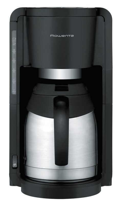 Rowenta CT 3818 Edelstahl Thermo Kaffeemaschine Schwarz/Edelstahl