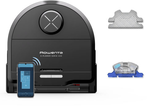 Rowenta Saugroboter mit Wischfunktion RR9465 X-PLORER Serie 220 RR9465