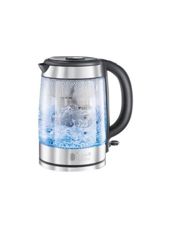 Clarity Wasserkocher 2.2 KW mit Wasserfilter edelstahl/Glas