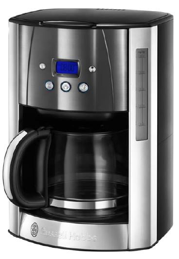 Russell Hobbs Filterkaffeemaschine Luna Moonlight Grey Glas, Bild 2