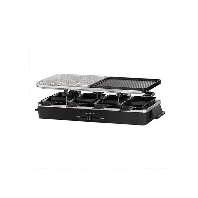 RUSSELL HOBBS Raclette 26280-56 8 Stk. Raclettepfännchen 1.400 W Grill für 8 Personen, Multi-Grill, Bild 3
