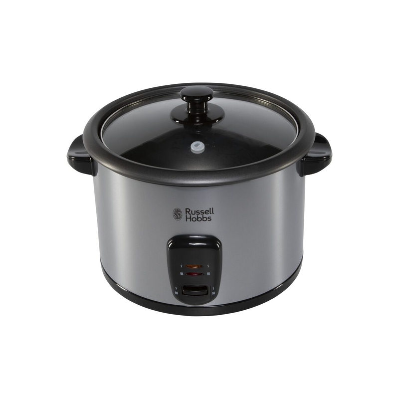 Russell Hobbs Reiskocher 19750-56 Edelstahl schwarz Edelstahl B/H/T: ca. 28x32x24,5 cm ca. 1,8 l, Bild 2
