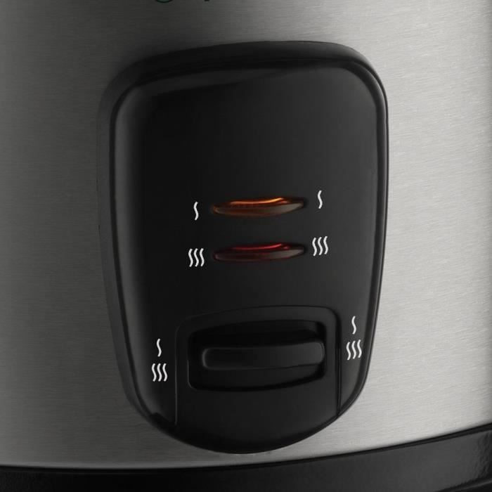 Russell Hobbs Reiskocher 19750-56 Edelstahl schwarz Edelstahl B/H/T: ca. 28x32x24,5 cm ca. 1,8 l, Bild 5