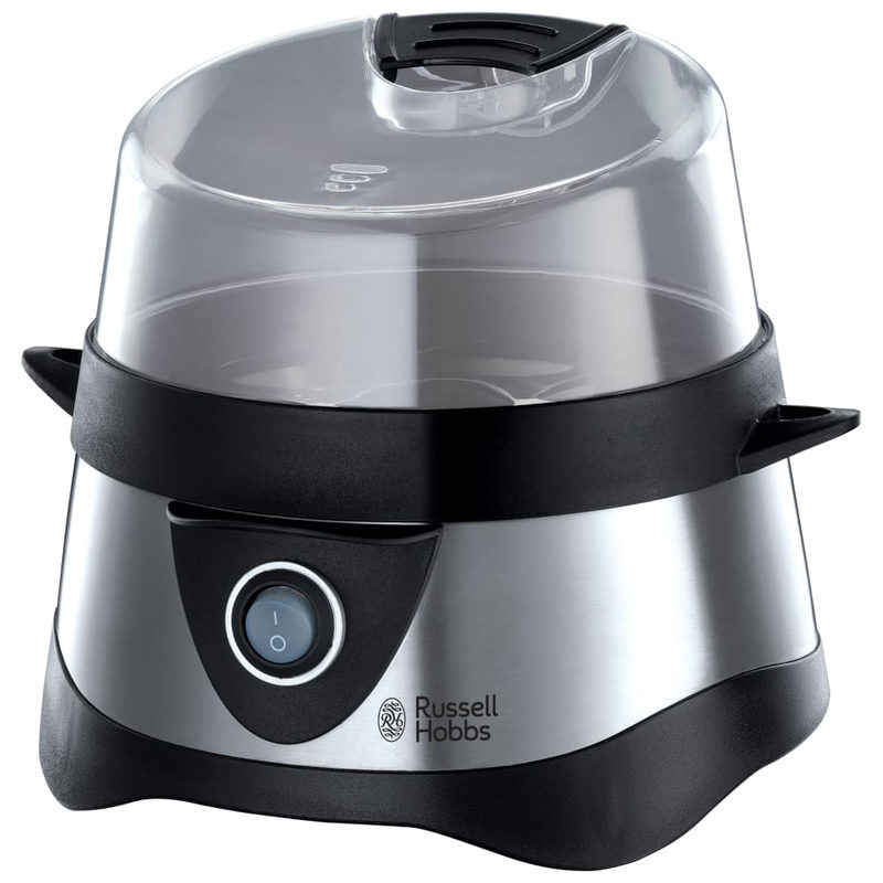 Russell Hobbs Stylo Eierkocher Edelstahl / Schwarz