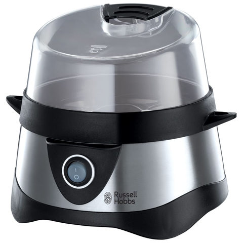 Russell Hobbs Stylo Eierkocher Edelstahl / Schwarz